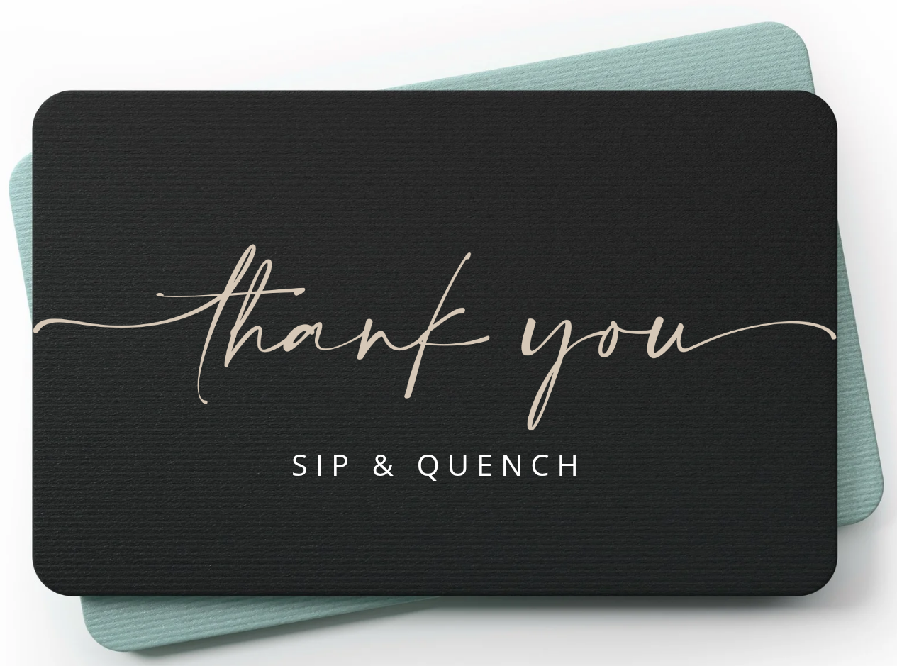 eGift Card $10.00 | Sip & Quench