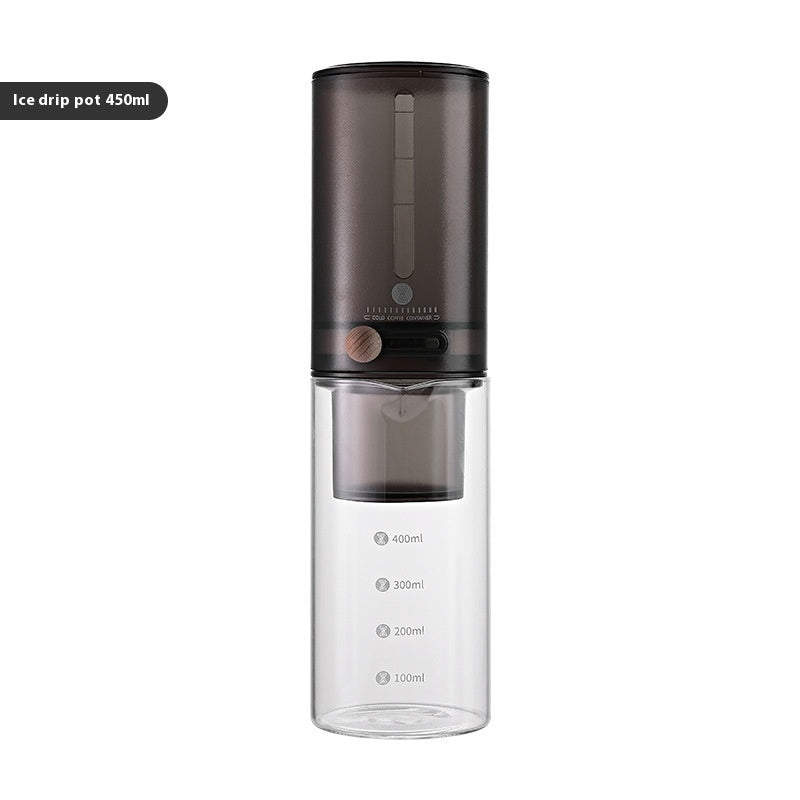 Ice Drip Coffee Pot Glass Household Drip-in Filter Extraction Pot
