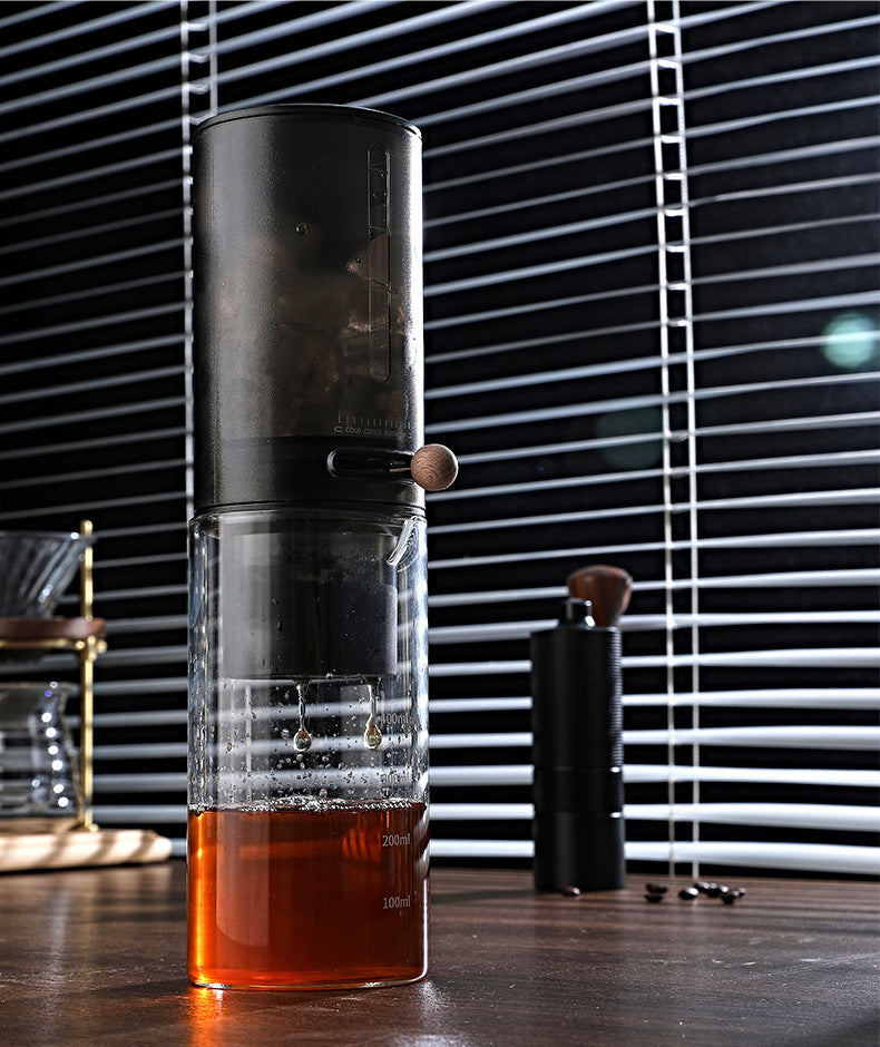 Ice Drip Coffee Pot Glass Household Drip-in Filter Extraction Pot