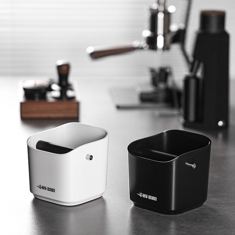 Italian Coffee Knock Box – Waste Powder Grounds Container for Espresso Machines