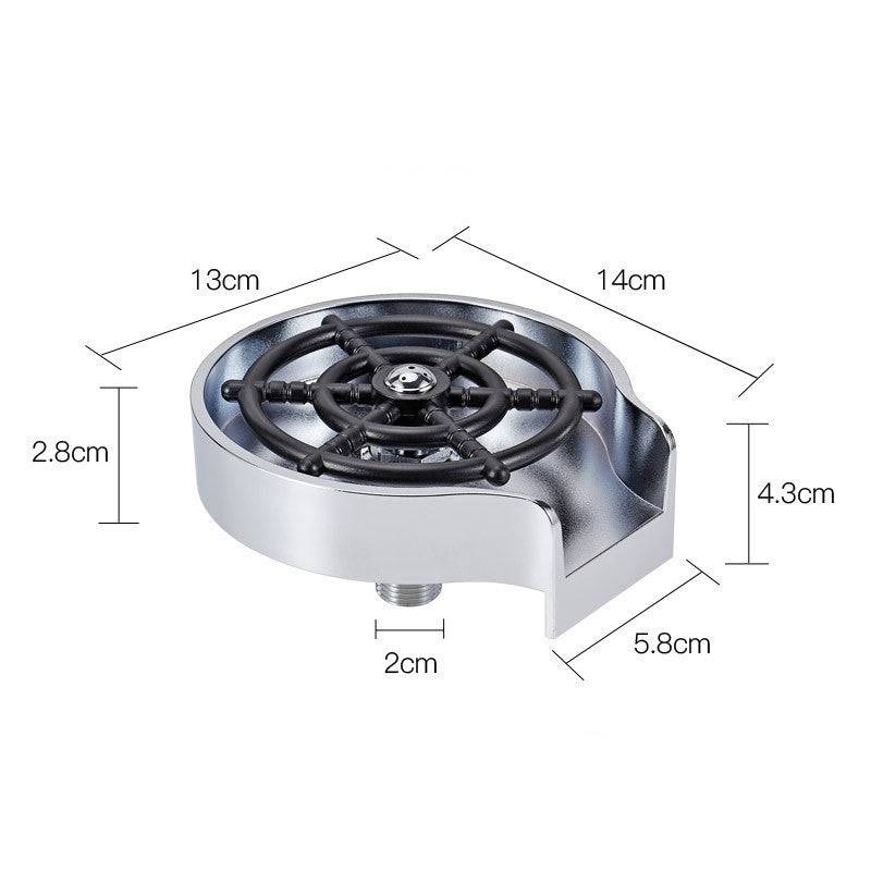 High‑Pressure Countertop Cup Washer – Barista Faucet & Pitcher Rinser