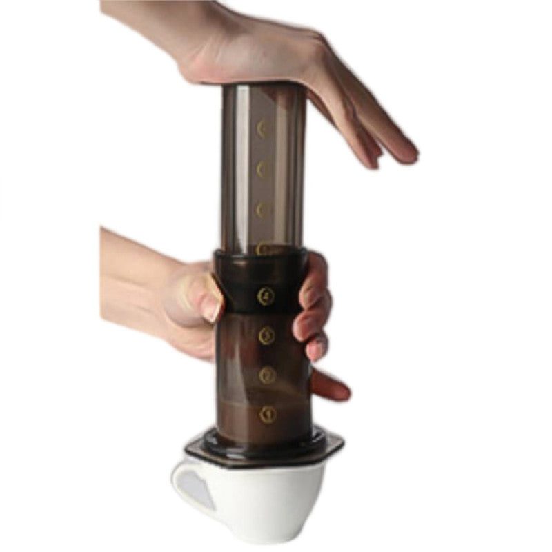 Portable coffee maker, coffee machine, hand press mini home outdoor American hand press coffee machine - Sip & Quench