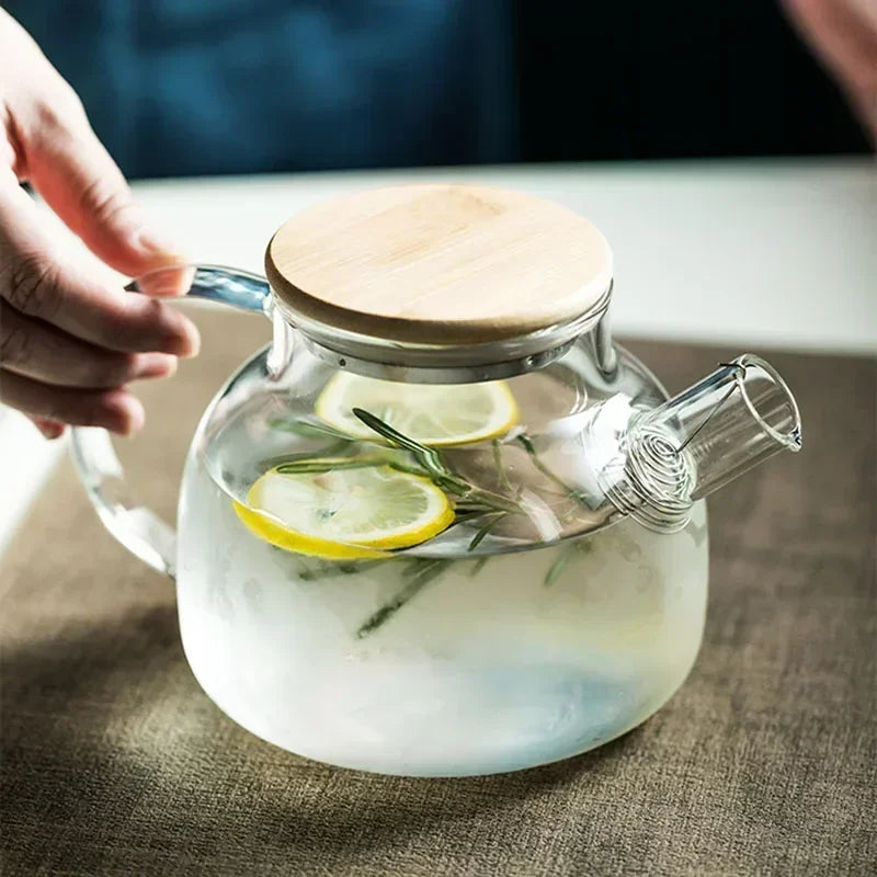 Serene Glass Pitcher Set – Perfect for Asian Wedding Tea Gatherings