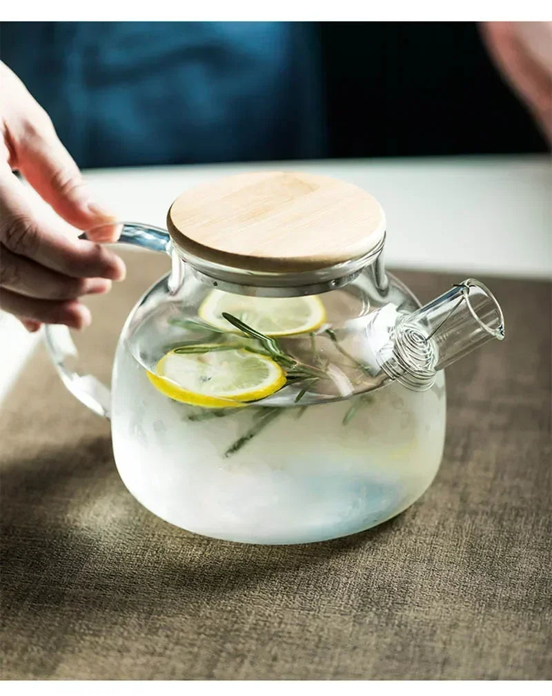 Serene Glass Pitcher Set – Perfect for Asian Wedding Tea Gatherings