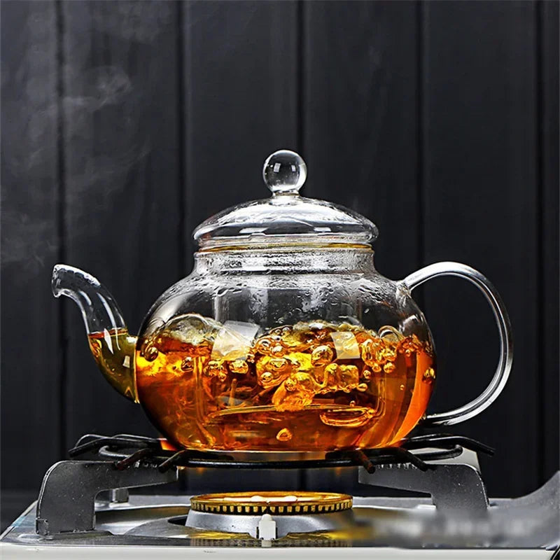 Eternal Glass Tea Set – Chinese Wedding Tea Ceremony Elegance