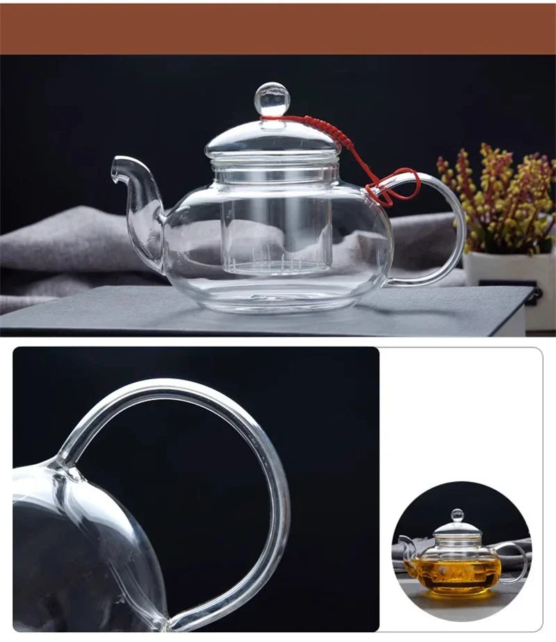 Eternal Glass Tea Set – Chinese Wedding Tea Ceremony Elegance