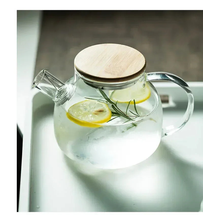 Serene Glass Pitcher Set – Perfect for Asian Wedding Tea Gatherings