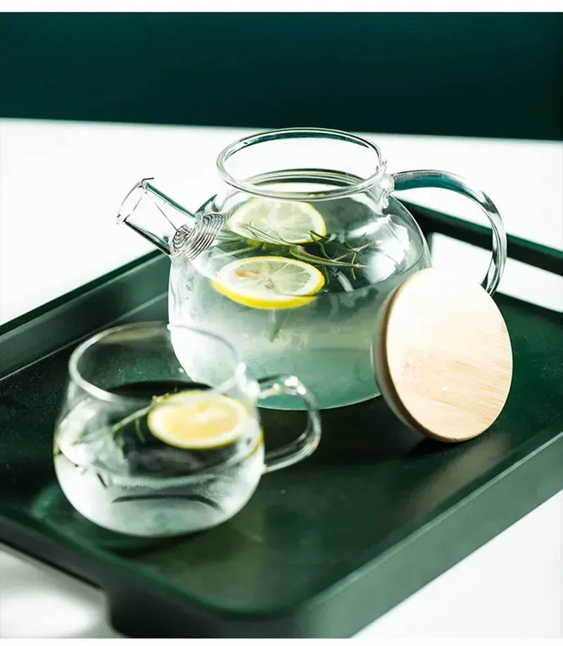 Serene Glass Pitcher Set – Perfect for Asian Wedding Tea Gatherings