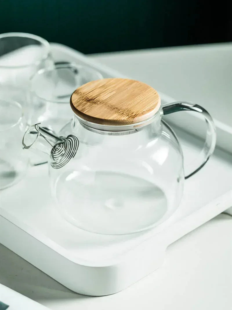 Serene Glass Pitcher Set – Perfect for Asian Wedding Tea Gatherings