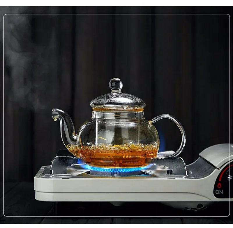 Eternal Glass Tea Set – Chinese Wedding Tea Ceremony Elegance