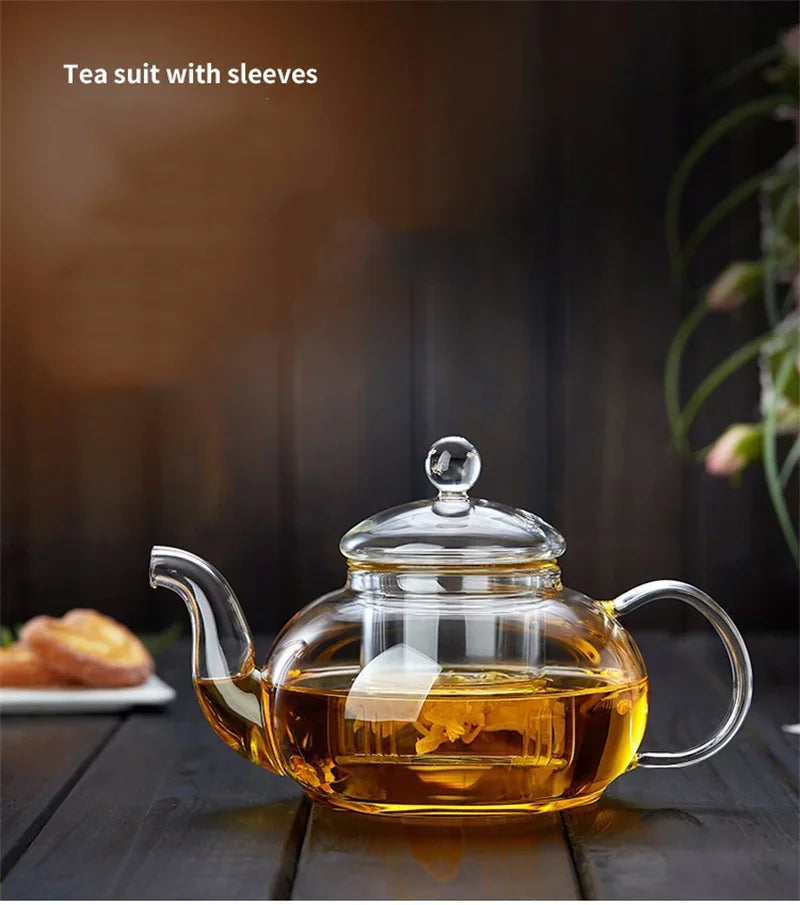 Eternal Glass Tea Set – Chinese Wedding Tea Ceremony Elegance