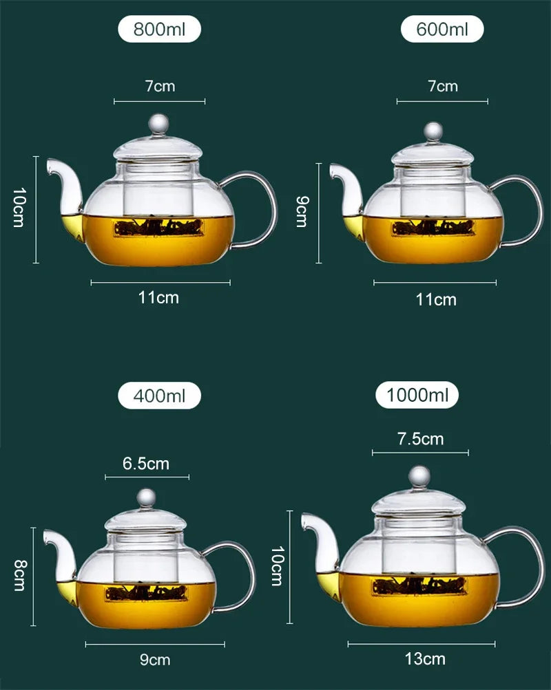 Eternal Glass Tea Set – Chinese Wedding Tea Ceremony Elegance