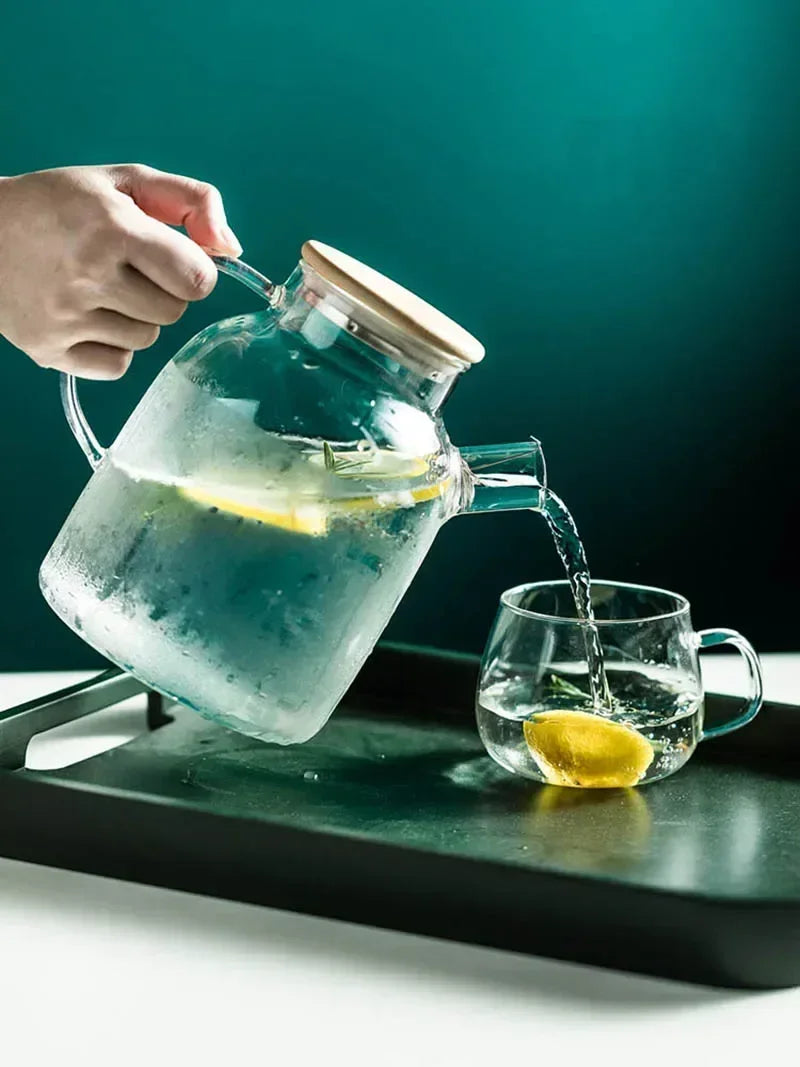 Serene Glass Pitcher Set – Perfect for Asian Wedding Tea Gatherings