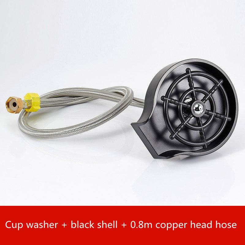 High‑Pressure Countertop Cup Washer – Barista Faucet & Pitcher Rinser