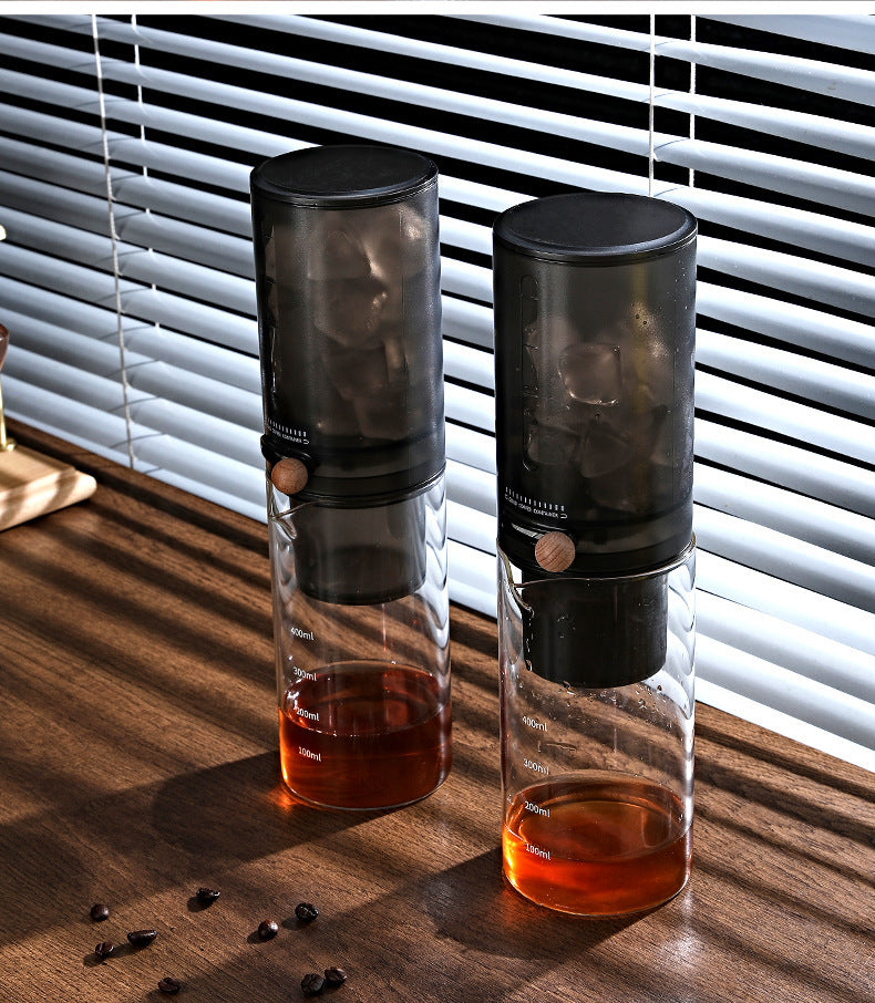 Ice Drip Coffee Pot Glass Household Drip-in Filter Extraction Pot