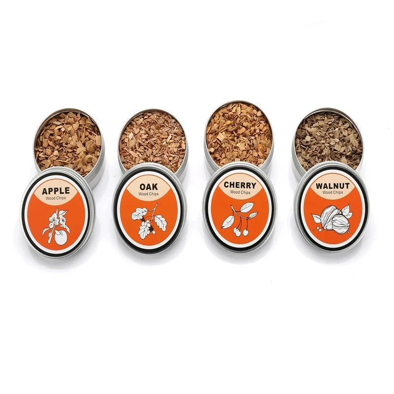 Cocktail Smoker Kit,Smoking Set with 4 Wood Chips,Old Fashioned Whiskey Smoker Drinks Kit,Cocktail Accessories for Whiskey,Drink - Sip & Quench
