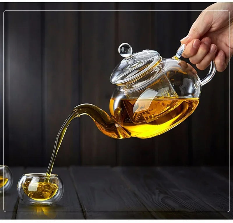 Eternal Glass Tea Set – Chinese Wedding Tea Ceremony Elegance