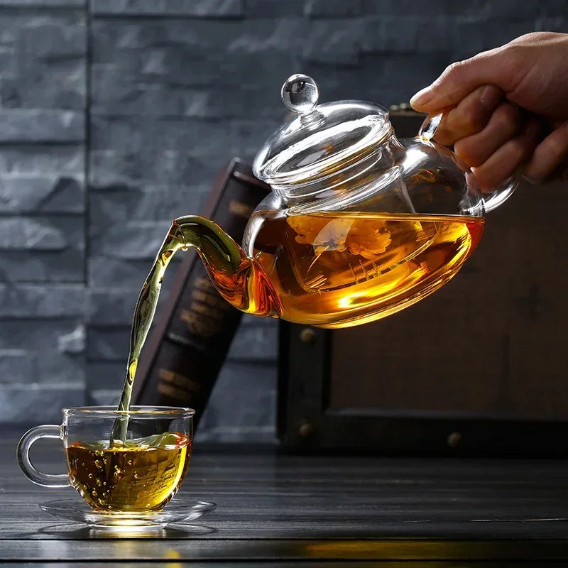 Eternal Glass Tea Set – Chinese Wedding Tea Ceremony Elegance