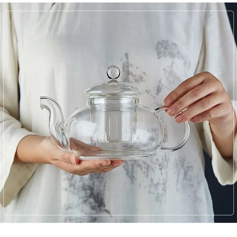 Eternal Glass Tea Set – Chinese Wedding Tea Ceremony Elegance