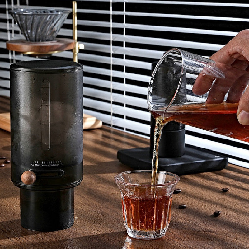 Ice Drip Coffee Pot Glass Household Drip-in Filter Extraction Pot