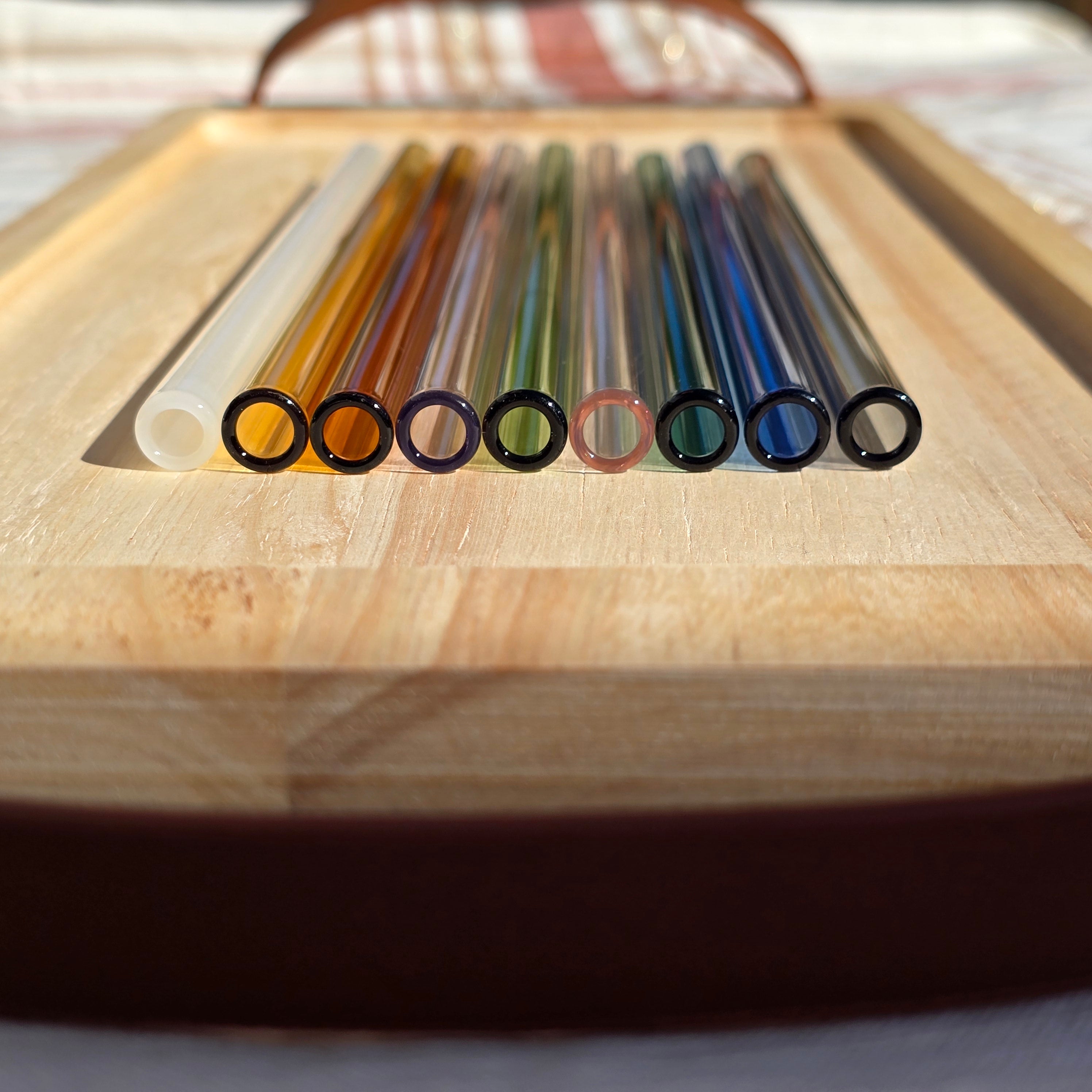 Create Your Own Set - Reusable Glass Straws with Case